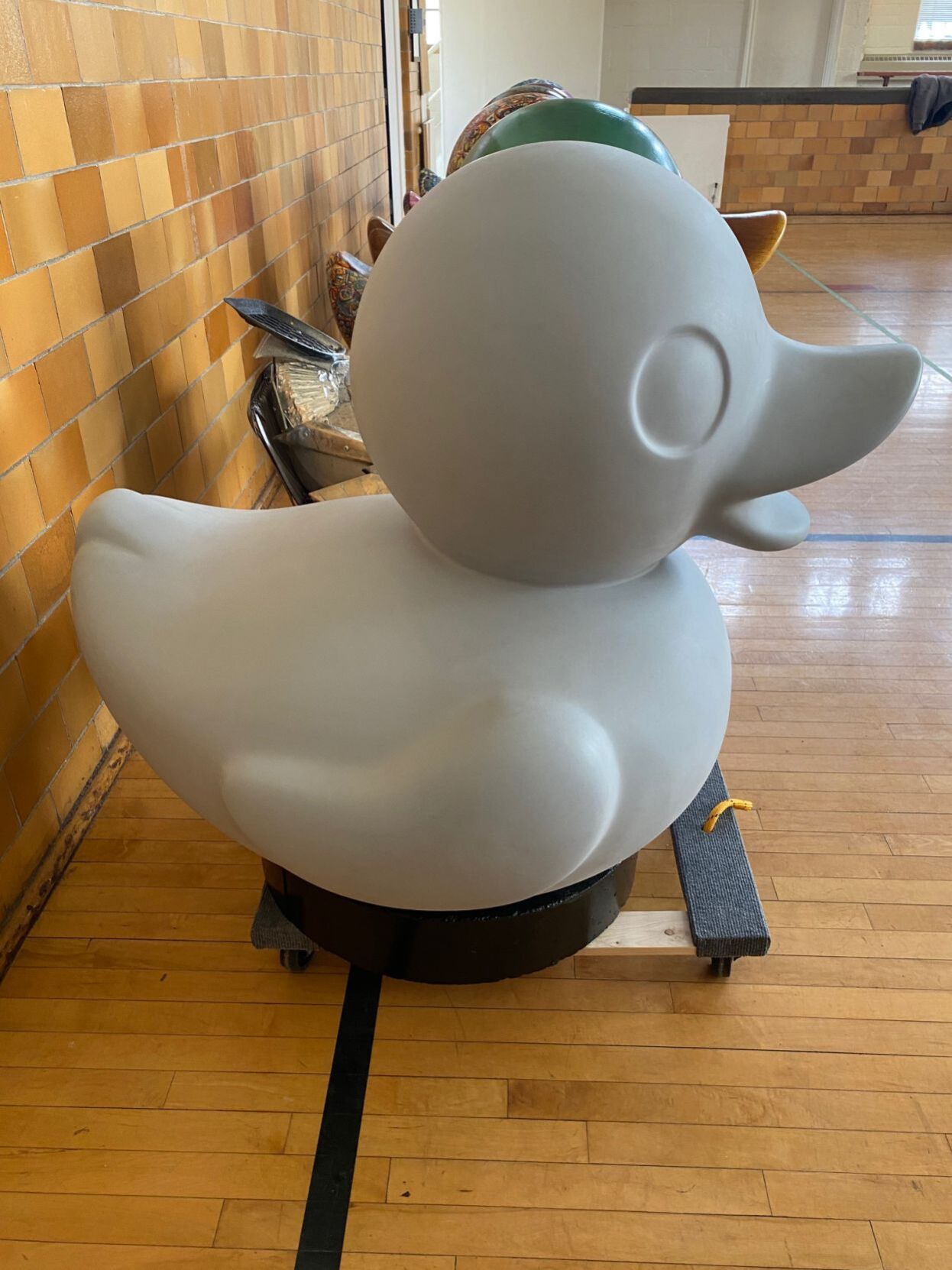 Flock of artistic ducks land downtown to help small businesses fly again